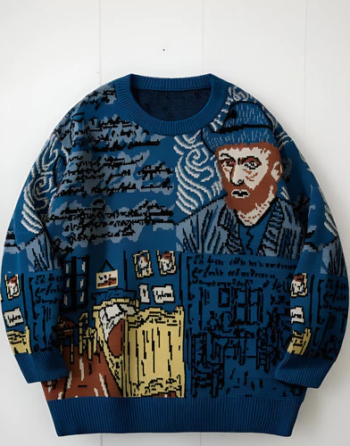 Sweater Tejido Van Gogh