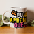 Caneca Eu Aprendi Que Café Decoração Presente