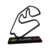 Pedestal Pista Autódromo Interlagos Corrida Decoração Presente Automobilismo