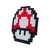 Placa Decorativa Pixel Mario Grow Up Super Mario World