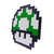 Placa Decorativa Pixel Mario Life Up Super Mario World
