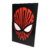 Quadro Relevo Tipografia Homem Aranha Decoração Cinema Super Heróis Presente