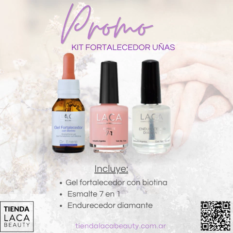 KIT FORTALECEDOR Y REGENERADOR DE UÑAS
