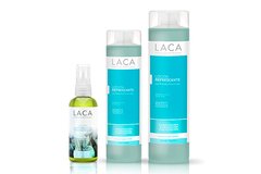 Loción refrescante con té verde y flavonoides