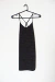Vestido Embrujo negro con brillos, talle S