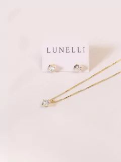 CONJUNTO PONTO DE LUZ OURO