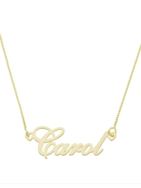 Colar personalizado nome