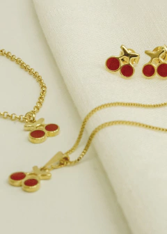CONJUNTO CEREJA INFANTIL