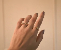 Anel minimalista regulável - comprar online