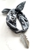BANDANA GRIS - PLUMA - comprar online