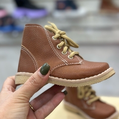 BOTITA ACORDORDONADA CAMEL - comprar online