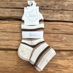 PACK X 3 SOQUETE BEAR (21/26) - tienda online