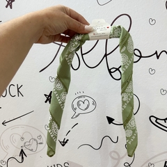 PAÑUELO BANDANA VERDE SECO