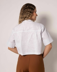 Camisa branca Algodão - Mari Bonawitz