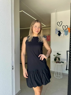 Vestido Dora preto