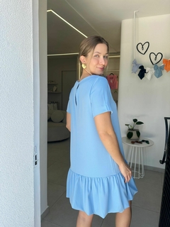 Vestido Tina- azul - comprar online