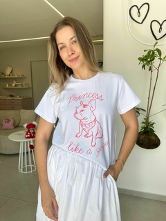 T-shirt Zozo - Branca