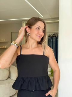 Blusa Silvia - preta - comprar online