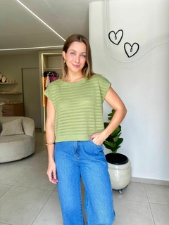Tricot Maju - verde - comprar online