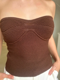 Tricot Amanda - marrom na internet