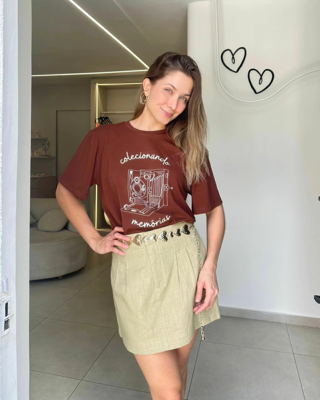 T-shirt memórias