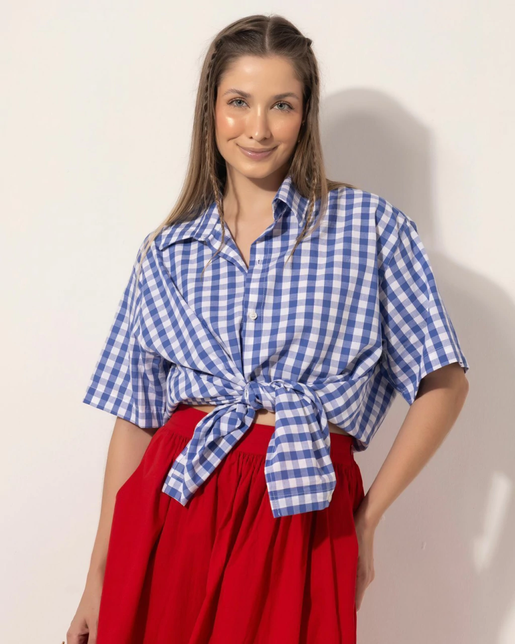 Camisa São João - Azul