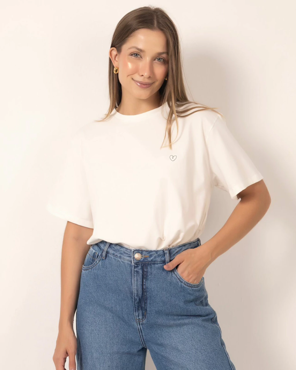 T-shirt básica MB - off