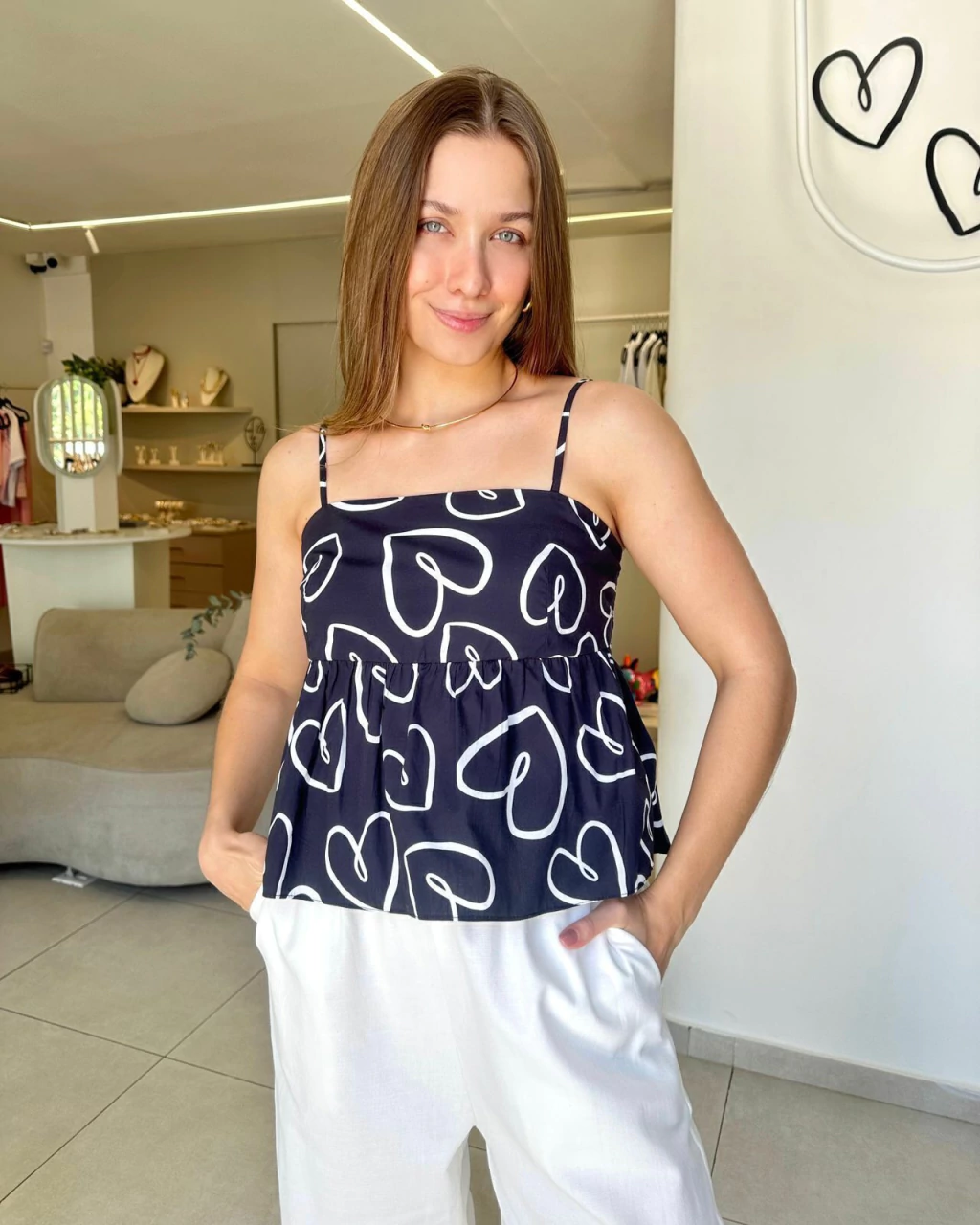 Blusa Jéssica- Coração