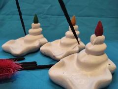 Cascada 3 Piedras CRUDO (PRODUCTO DE OUTLET CON FALLAS, NO TIENE CAMBIO NI RECLAMOS)