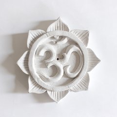 FLOR CALADO OM PORTA SAHUMERIO - tienda online