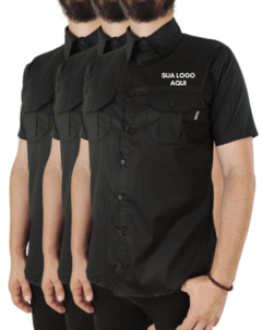 KIT CAMISA WORK BLACK