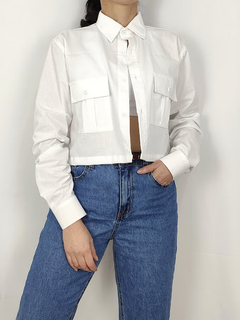 Camisa Cropped Ariana na internet
