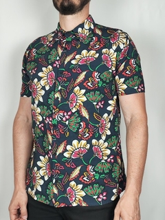 Camisa Tulum - Molotov Camisaria - camisas estampadas do PP ao 5XGG