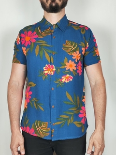 Camisa Cozumel - Molotov Camisaria - camisas estampadas do PP ao 5XGG