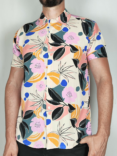 Camisa Flora - Molotov Camisaria - camisas estampadas do PP ao 5XGG