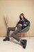 Campera eco cuero tachas - heyonline