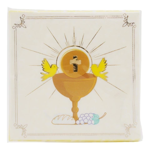 Servilleta De Papel Diseño Comunion X 12 Unidades