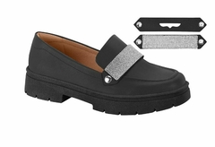 Mocassim Tratorado Strass 1422.102