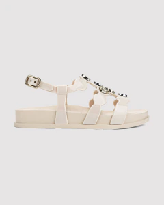 Sandália Zaxy Charms Off White - comprar online
