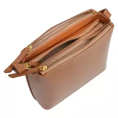 Bolsa Classe Couro Tati 2633-2 Nocciola - Oxe Mais Cor