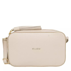 Camera Bag Classe Couro Tici 3135 Creme