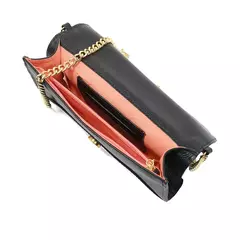 Bolsa Classe Couro Sara 3250 Preto na internet