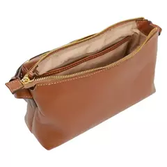 Crossbody Malu Classe Couro 3284 Nocciola na internet