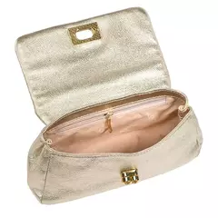 Bolsa Classe Couro Mini Laila 3300 Ouro na internet