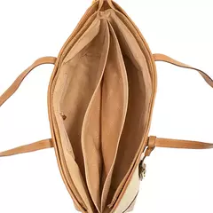 Bolsa Shopping Bag Classe Couro 3311 Tra. Palha na internet