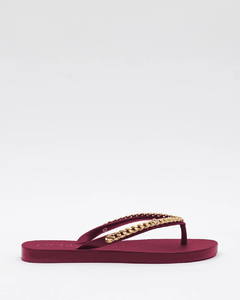 Chinelo Fresh Merlot PJ7122 - Oxe Mais Cor