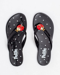 Chinelo Lucky Preto PJ7531IN - comprar online