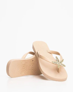 Chinelo Petite Jolie Fresh Areia PJ7813