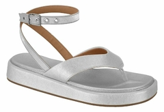 Sandália Flat Prata 6506.203