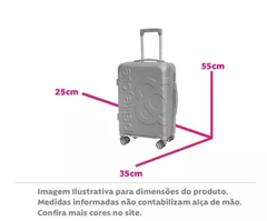 Mala Trip Preto/Lima PJ10757B - loja online
